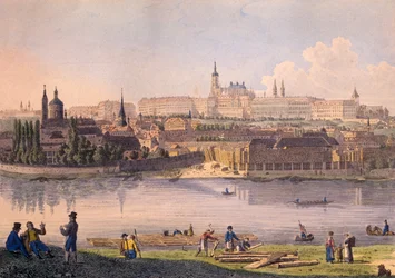 Praagse Burcht en een deel van de Kleine Zijde